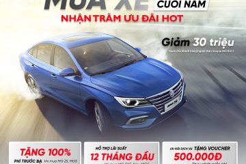Ưu đãi xe MG