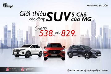 Giới thiệu các dòng xe 5 chỗ gầm cao của MG