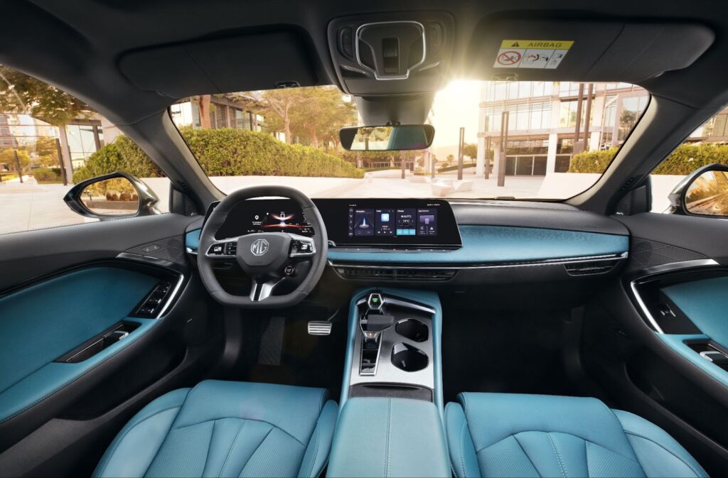 Nội thất xe MG7 2026 cao cấp